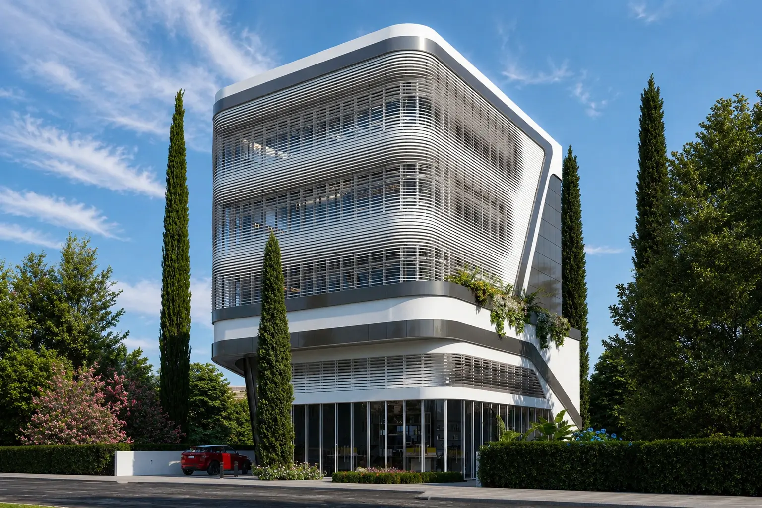 The Louvered Shell